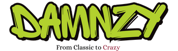 Damnzy Logo Trans back Small